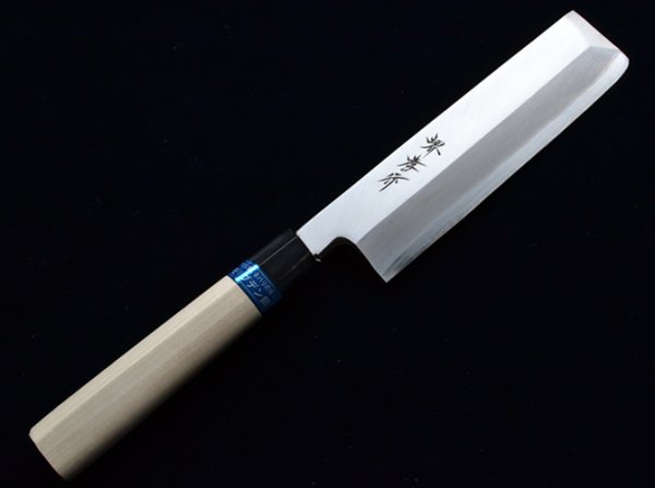 Photo2: SAKAI TAKAYUKI INOX stainless Magnolia wood Japanese Usuba vegetable knife