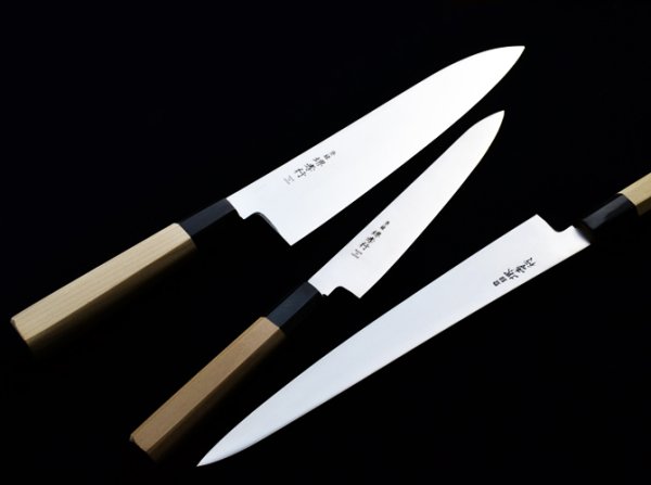 Photo1: SAKAI TAKAYUKI Japanese knife Grand Chef BOHLER-UDDEHOLM Sweden steel HRC58