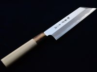 SAKAI TAKAYUKI Aonikou Yasuki Blue-2 Steel magnolia wood Mukimono knife 180mm