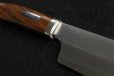 Photo12: SAKAI TAKAYUKI Limited Edition Sugihara Handle Ginsan Yasuki silver-3 steel Suminagashi Kiritsuke Sashimi 300mm