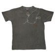 Photo3: Natural and Hand dyes Mitsuru unisexed T-shirt made in Japan catfish (3)