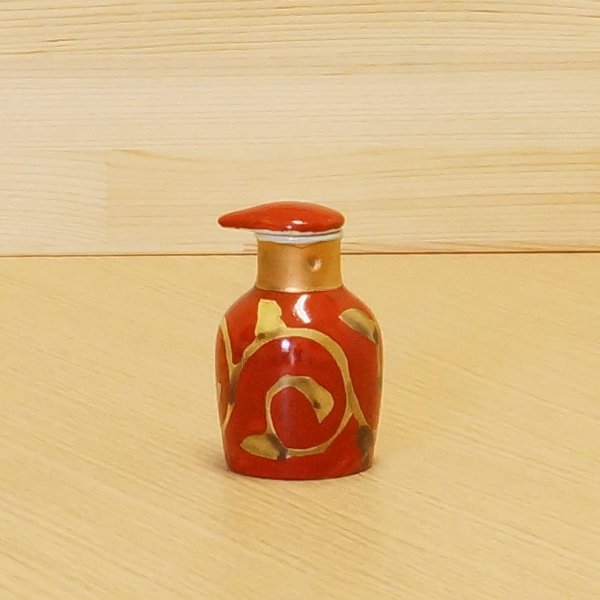 Photo1: Arita imari sd Porcelain Japanese soy sauce bottle  sekinoukarakusa 100ml