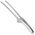 Photo2: Japanese kitchen cleaver tongs 18-0 stainless Todai 240mm (2)