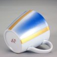 Photo4: Kutani Porcelain sd Japanese mug coffee tea cup blue gold 320ml (4)