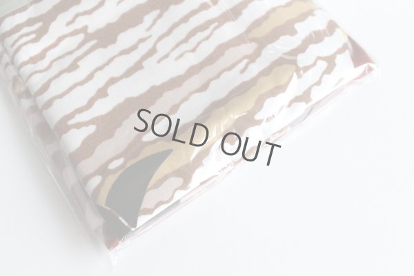 Photo7: Japanese floor pillow cushion cover zabuton cotton Hokusai Mt.Fuji 55 x 59cm