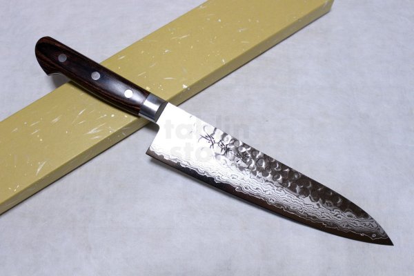 Photo1: SAKAI TAKAYUKI Damascus 17 Layer VG10 Gyuto chef knife 210mm