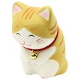 Photo6: Japanese Washi Paper craft bow Mike neko cat H10.5cm any color