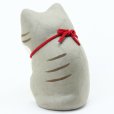 Photo3: Japanese Washi Paper craft bow Mike neko cat H10.5cm any color