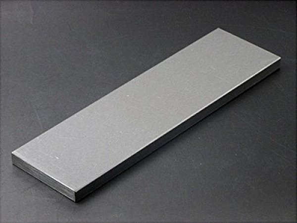 Photo1: Japanese Flattening Plate cast iron carbon steel Kanaban Tsunesaburo 75 x 255 x 11.5 mm