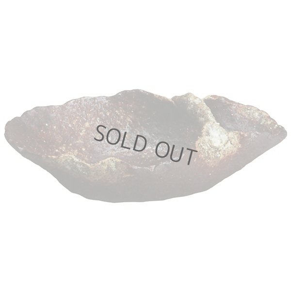 Photo8: Ikebana Suiban Vase Shigaraki Japanese pottery brown-yohen handle kaki W33cm