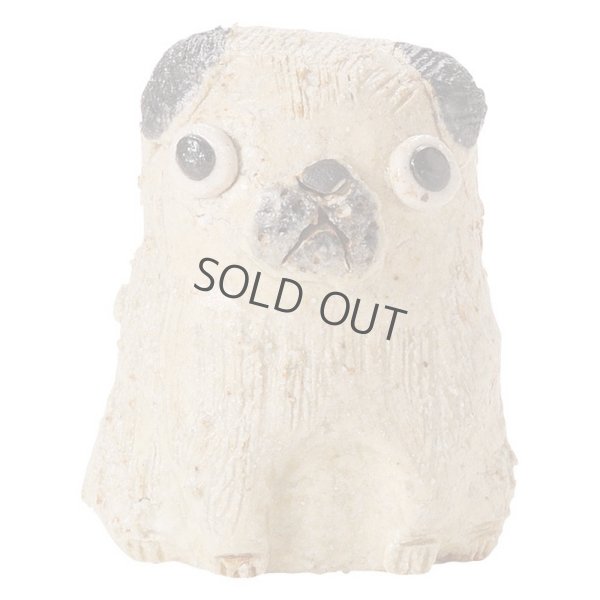 Photo2: pug dog Shigaraki pottery Japanese doll H6cm