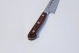 Photo2: SAKAI TAKAYUKI hammered Damascus 17 Layer VG10 Petty knife 135mm (2)