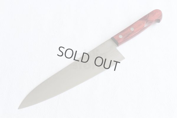 Photo3: Shigeki Tanaka VG10 17 layer Damascus Hand forged Chef Gyuto knife 210mm