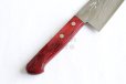 Photo4: Shigeki Tanaka VG10 17 layer Damascus Hand forged Chef Gyuto knife 210mm