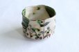 Photo7: Mino ware tea bowl Oribe hanamon chawan Matcha Green Tea Japan