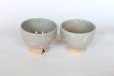 Photo10: Hagi ware Senryuzan climbing kiln Japanese tea cups kumidashi set of 2