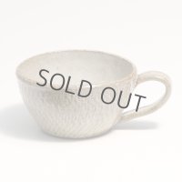 Shigaraki sd Japanese pottery tea mug coffee cup unofu wide 360 ml