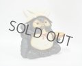 Shigaraki pottery Japanese Tanuki Raccoon Dog anger Oni kabuto sake H24.5 cm