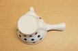 Photo4: Arita imari sd Porcelain Japanese tea pot white hakuji mame polka dot 380ml (4)