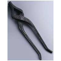 Japanese iron strong tongs yattoko black 245mm 