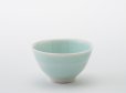 Photo5: Hasami porcelain Japanese kyusu tea cup set Seiji light blue glaze (5)
