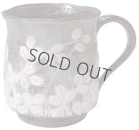 Kiyomizu Japanese pottery mug coffee cup hagigasane 310ml