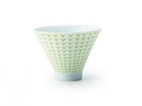 Mino ceramics Sencha wan Japanese tea cup asagao  80ml set of 2