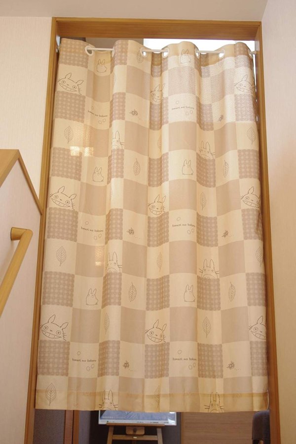 Photo2: Noren CSMO Japanese door curtain My Neighbor Totoro Hide-and-seek 145 x 175 cm