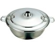 Photo2: Japanese Nabe Hot Pot Koinu Shabu shabu 18-8 stainless steel (2)