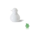 Photo2: Hasami Porcelain Japanese soy sauce bottle white hakuji torso 160ml (2)