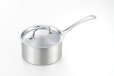 Photo8: Yoshikawa Japanese single-handled pot nabe stainless steel with lid