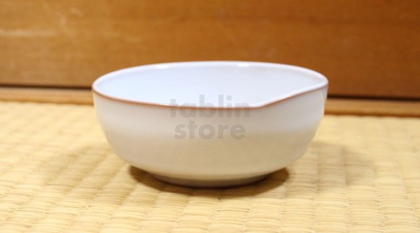 Photo3: Hagi ware Japanese bowls White Hagi W120mm set of 5