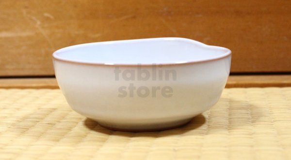 Photo4: Hagi ware Japanese bowls White Hagi W120mm set of 5
