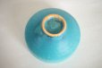 Photo10: Shigaraki pottery Japanese matcha tea ceremony bowl sd turquoise blue