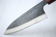 Photo8: Kosuke Muneishi Hand forged Blue #2 steel Kurouchi Santoku knife 165mm