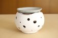 Photo4: Shigaraki pottery tsuchi Japanese tea aroma incense burner holder boro H8.5cm (4)