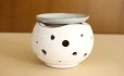 Photo8: Shigaraki pottery tsuchi Japanese tea aroma incense burner holder boro H8.5cm