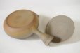 Photo6: Tokoname Japanese tea pot Gyokko pottery tea strainer flat shape yakishime 210ml
