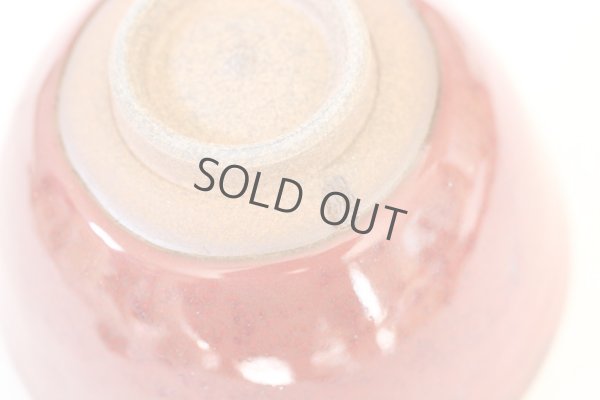 Photo7: Kiyomizu sd pottery Japanese matcha tea ceremony bowl shinsha red