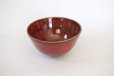 Photo8: Kiyomizu sd pottery Japanese matcha tea ceremony bowl shinsha red