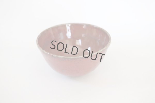 Photo8: Kiyomizu sd pottery Japanese matcha tea ceremony bowl shinsha red