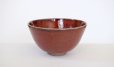 Photo1: Kiyomizu sd pottery Japanese matcha tea ceremony bowl shinsha red (1)