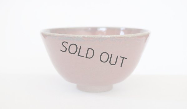 Photo2: Kiyomizu sd pottery Japanese matcha tea ceremony bowl shinsha red