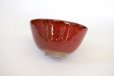 Photo5: Kiyomizu sd pottery Japanese matcha tea ceremony bowl shinsha red