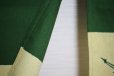 Photo12: Noren Japanese door store curtain matsuba green cotton (various sizes)