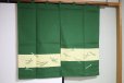 Photo10: Noren Japanese door store curtain matsuba green cotton (various sizes)