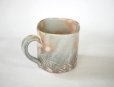 Photo11: Hagi Senryuzan climbing kiln Japanese pottery mug coffee cup tebori hachi