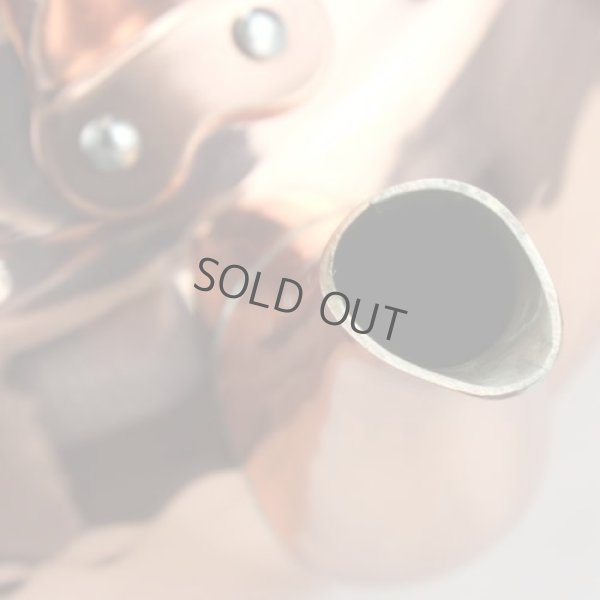 Photo4: Japanese Copper kettle hammered wan Shinkodou wooden handle 2.0L