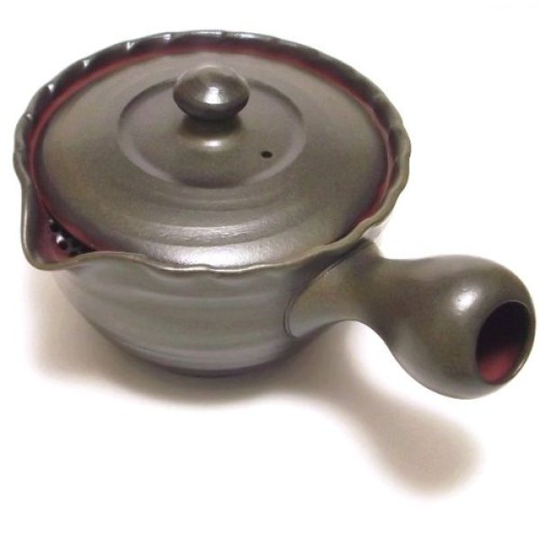 Photo5: Tokoname yaki ware Japanese tea pot Tukumo ceramic tea strainer 310ml