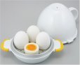 Photo1: boiled egg cooker Akebono easy microwave 　 (1)